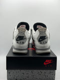 Air Jordan 4 Retro White Cement (2025) (WORN)