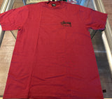 Stussy Honolulu Tee Burgundy