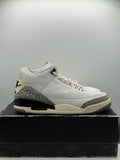 Air Jordan 3 Retro White Cement Reimagined (WORN)