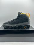 Air Jordan 9 Retro Dark Charcoal University Gold (WORN)