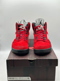 Air Jordan 5 Retro Raging Bull Red (2021) (WORN)