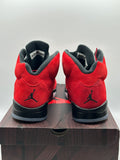 Air Jordan 5 Retro Raging Bull Red (2021) (WORN)
