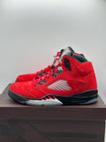 Air Jordan 5 Retro Raging Bull Red (2021) (WORN)