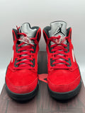 Air Jordan 5 Retro Raging Bull Red (2021) (WORN)