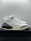 Air Jordan 3 Retro White Cement Reimagined (WORN)