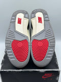 Air Jordan 3 Retro White Cement Reimagined (WORN)