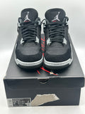 Air Jordan 4 Retro SE Black Canvas (WORN)
