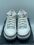 Air Jordan 3 Retro White Cement Reimagined Mens (WORN)
