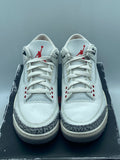 Air Jordan 3 Retro White Cement Reimagined Mens (WORN)