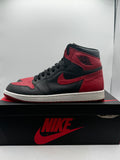 Air Jordan 1 Retro High Bred Banned (2016) (WORN/DMG BOX)