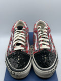 Vans Premium Old Skool Charms Red Black (WORN)