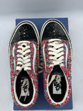 Vans Premium Old Skool Charms Red Black (WORN)