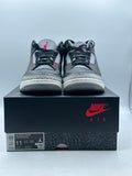 Air Jordan 3 Retro OG Black Cement (2024) (WORN)