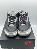 Air Jordan 3 Retro OG Black Cement (2024) (WORN)