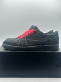 Air Jordan 1 Retro Low OG SP Travis Scott Black Phantom (WORN)
