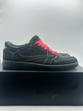 Air Jordan 1 Retro Low OG SP Travis Scott Black Phantom (WORN)