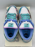 Nike SB Dunk Low Futura Laboratories Bleached Aqua (WORN)