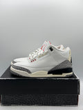 Air Jordan 3 Retro White Cement Reimagined (WORN)