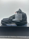 Air Jordan 5 Retro OG Black Metallic Reimagined (TRIED ON/MISN WHITE LACES)