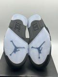Air Jordan 5 Retro OG Black Metallic Reimagined (TRIED ON/MISN WHITE LACES)