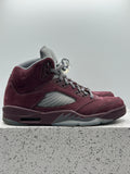 Air Jordan 5 Retro Burgundy (2023) (WORN)