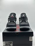 Air Jordan 4 Retro SE Black Canvas (WORN)