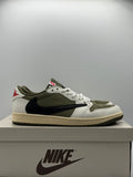 Air Jordan 1 Retro Low OG SP Travis Scott Medium Olive (WORN)