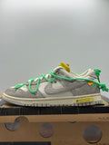 Nike Dunk Low Off-White Lot 14 (WORN/DMG BOX)