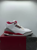 Air Jordan 3 Retro Cardinal Red (WORN)