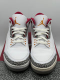 Air Jordan 3 Retro Cardinal Red (WORN)