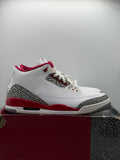 Air Jordan 3 Retro Cardinal Red (WORN)