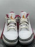 Air Jordan 3 Retro Cardinal Red (WORN)
