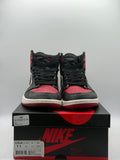 Air Jordan 1 Retro High Bred Toe 2018 (WORN)