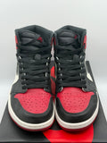 Air Jordan 1 Retro High Bred Toe 2018 (WORN)