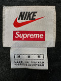 Supreme Nike Leather Baseball Jersey Black (WORN)