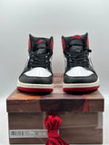 Air Jordan 1 Retro High OG Black Toe Reimagined (WORN)