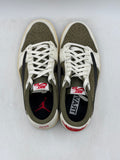 Air Jordan 1 Retro Low OG SP Travis Scott Medium Olive (WORN/NO BOX)