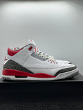Air Jordan 3 Retro Fire Red (2022) (WORN)