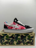 Vans LX Old Skool Bape ABC Multi-Camo (WORN)