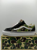 Vans LX Old Skool Bape ABC Multi-Camo (WORN)