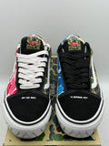 Vans LX Old Skool Bape ABC Multi-Camo (WORN)