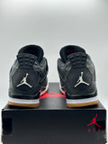 Air Jordan 4 Retro Laser Black Gum (WORN)