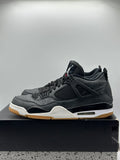Air Jordan 4 Retro Laser Black Gum (WORN)
