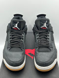 Air Jordan 4 Retro Laser Black Gum (WORN)