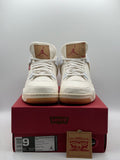 Air Jordan 4 Retro Levi's White (Levi's Tag) (WORN)