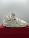 Air Jordan 4 Retro Levi's White (Levi's Tag) (WORN)