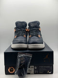 Air Jordan 4 Retro Obsidian (WORN)