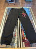 Supreme Champion Stacked C Sweatpant Black (WORN)