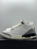 Air Jordan 3 Retro White Cement Reimagined (WORN)