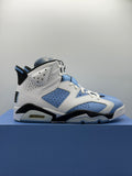 Air Jordan 6 Retro UNC White (WORN)